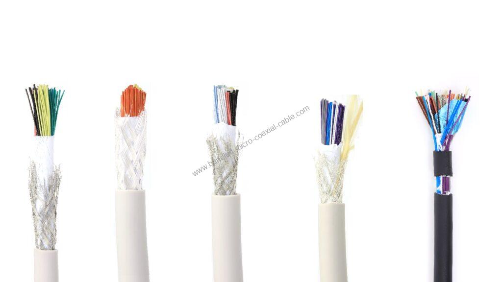 Bundled Micro Coaxial Cable Ultrasound Probe Cable