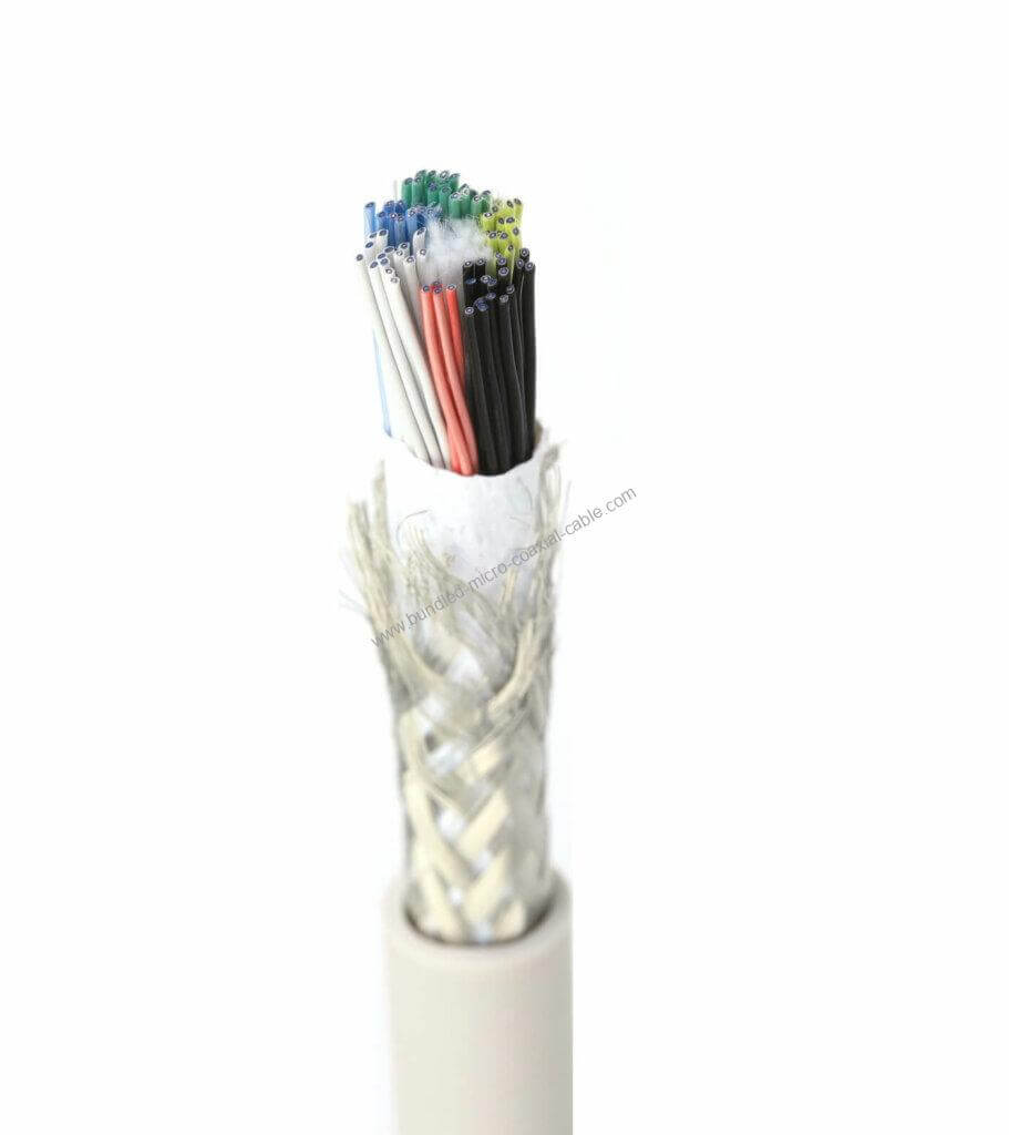 Feature of Bundled Multi-Conductor Micro Coaxial Cable