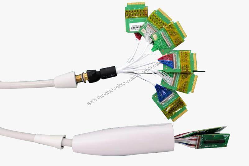 Ultrasound Small Convex Array Cable Customized
