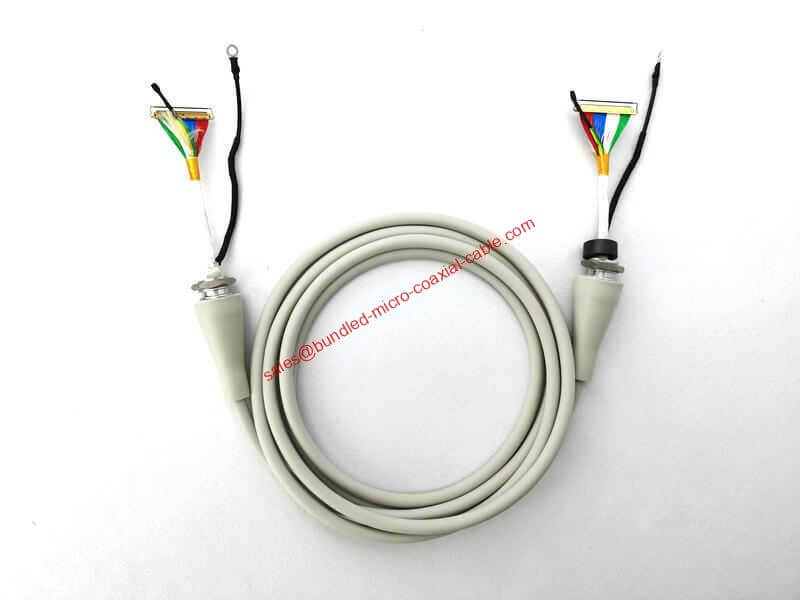 Multi-coaxial Cable Assembly Ultrasound Probe Transducer