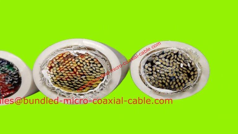 L’impacte del cable coaxial de múltiples nuclis del cable d’ultrasò de qualitat d’imatge del transductor