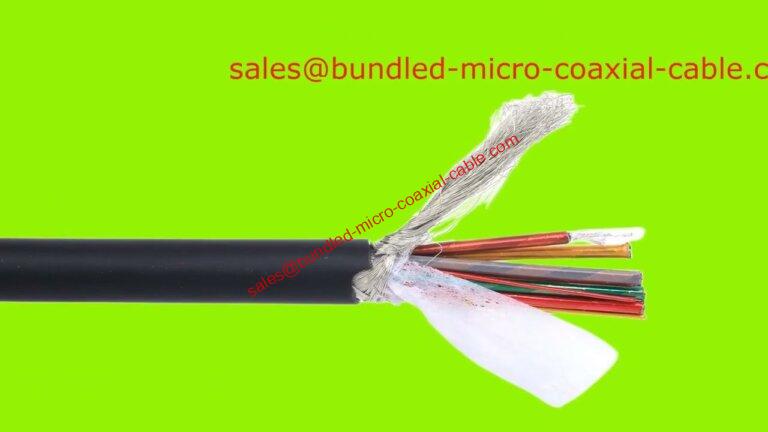 Multi-Core Coaxial Cables as a Solution to Reduce Noise Ultrasound Equipment Custom jacketing