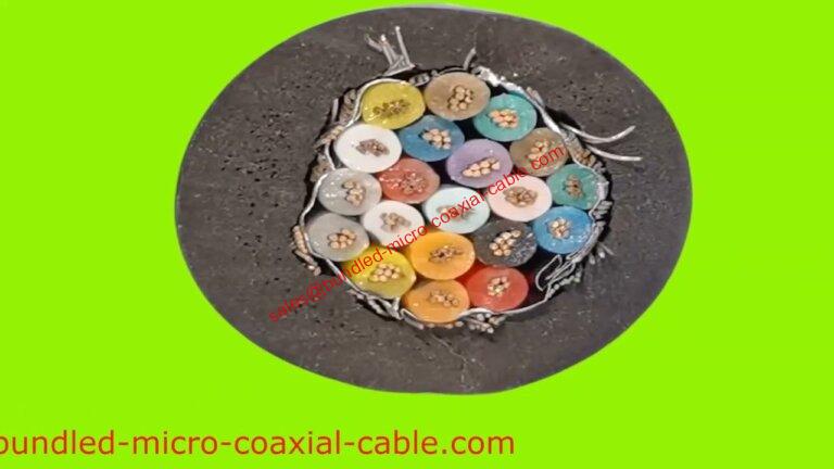 De voordelen van het gebruik van multi-coaxiale kabels Micro-elektronische toepassingen Kabel voor medische beeldvorming