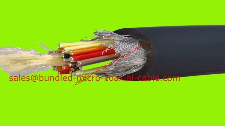 Cables multicoaxiales estándar Hi-Flex Transductores de ultrasonido Cable de ultrasonido personalizado