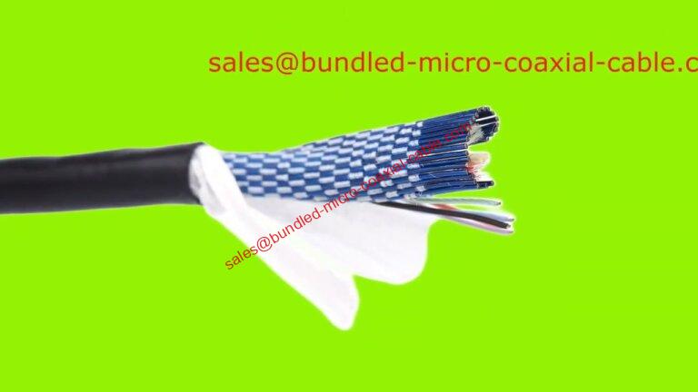 Conxunto de cable multicoaxial personalizado Transdutores de ultrasóns Cable personalizado de ultrasonido transrectal