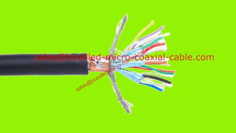 Introduktion til multi-core koaksiale ultralydstransducerkabler Kabel med lav interferens Lav gennemløbstid