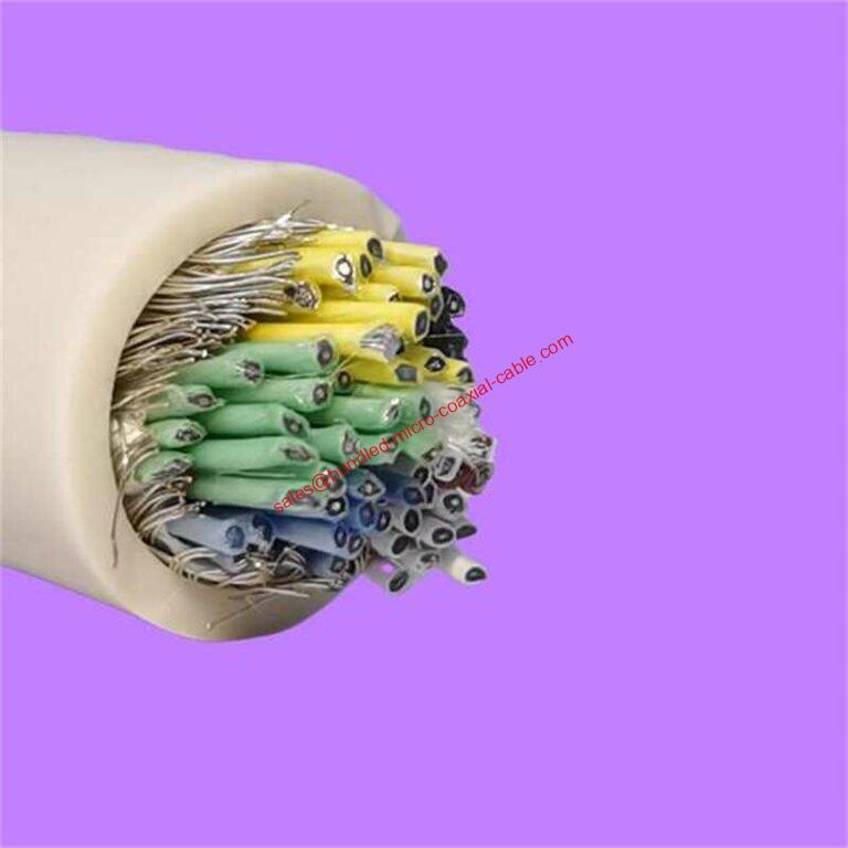 Bundle hege kapasitânsje mikro-koaksiale kabel