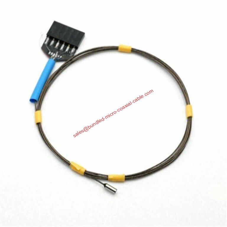 Custom MRI Ultrasound Transducer Probe Micro Coaxial Cable 132X42AWG 7X28AWG 50PF