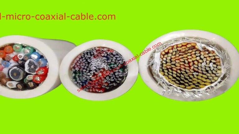 Medical Application of Micro Coaxial Cable Assembly Ultrasound Probe Cable Flexible cable