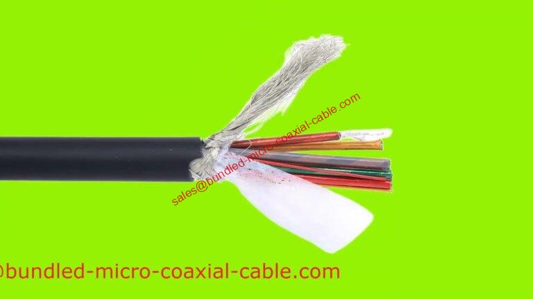 The science behind high-frequency signal transmission multi-core coaxial cable assemblies Probe cabl